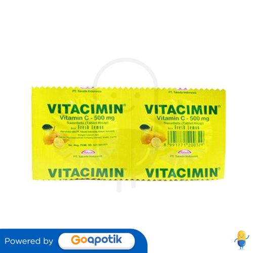 Vitacimin 500 Mg Strip 2 Tablet