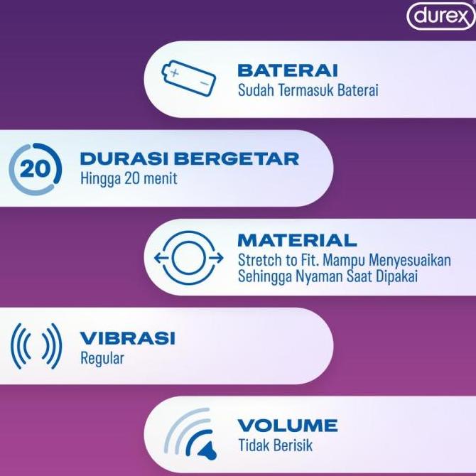 Durex - Intense Vibrations Ring | Kondom Getar