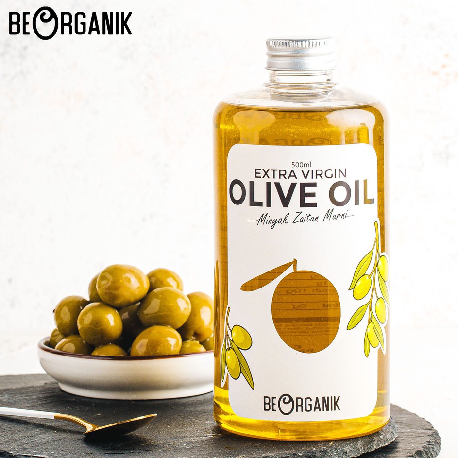 

Stok Banyak Extra Virgin Olive Oil 500ml - Minyak Zaitun Murni Beorganik Ready