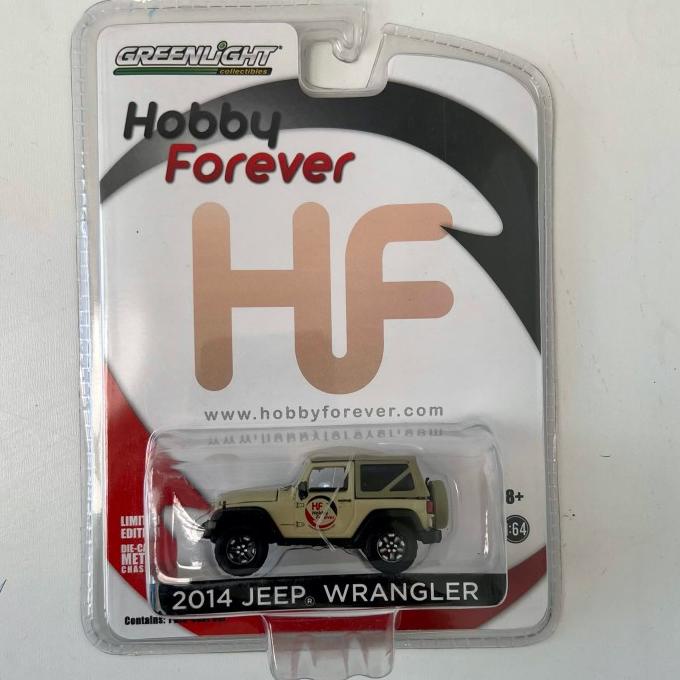 Diecast 2014 Jeep Wrangler Krem Greenlight