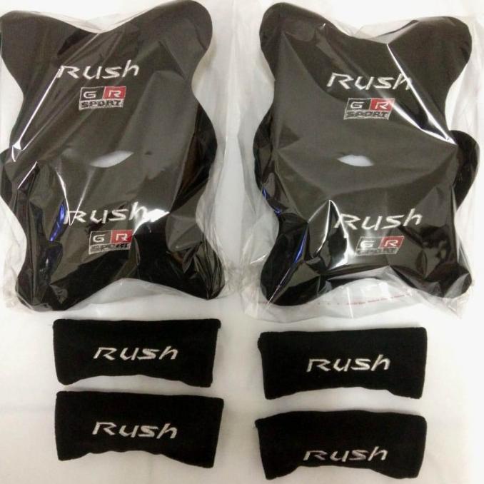 NEW  Toyota All New Rush GR Sport Aksesoris Bantal Mobil Headrest carset