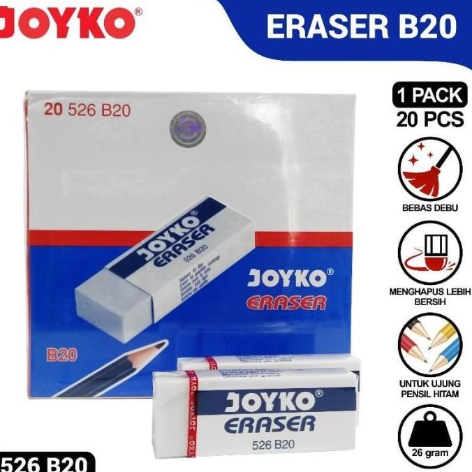 

[ PER PACK ] PENGHAPUS JOYKO BESAR ER-20BL / 526-B20