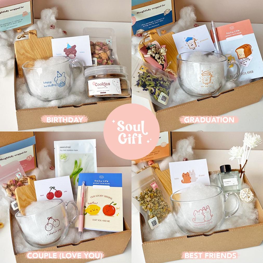 

Soul Gift By Suka Home | Gift Set For Every Occasion | Birthday | Graduation | Wisuda | Wedding | Couple | Anniversary | Bestfriend | Good Luck | Gift Box Kado Unik Souvenir Ready Stock | Hampers Ulang Tahun | Hampers Scented Candle Reed Diffuser Premium