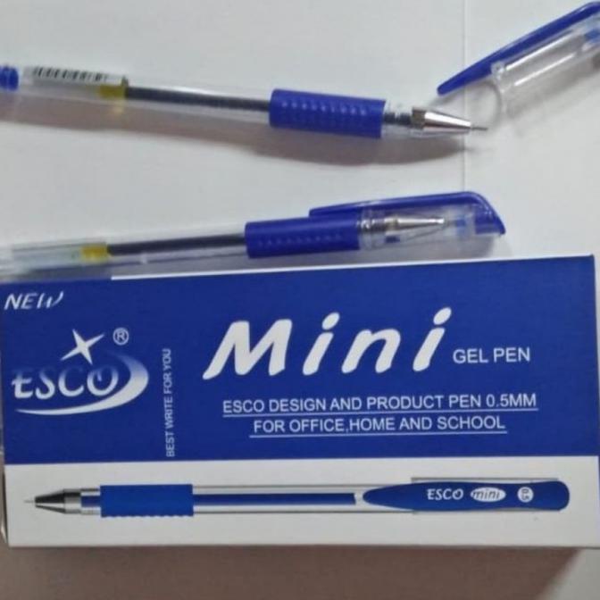 

Pulpen gel esco mini [pack]