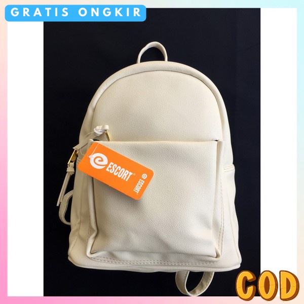 Rancel Tas Kuliah Perguruan Tinggi Ranswl Fashion Wanita Tas Punggung Trendy Back Pack Sekolah Remaj