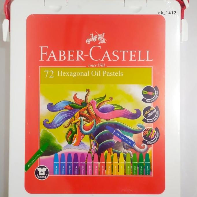 

Crayon Oil Pastel Faber Castell 72 Warna