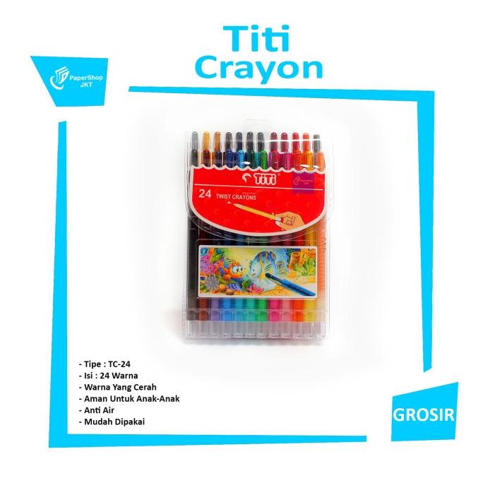 

GROSIR!!! Twist Crayon Titi/Crayon Titi Puter/Krayon Titi Puter isi 24