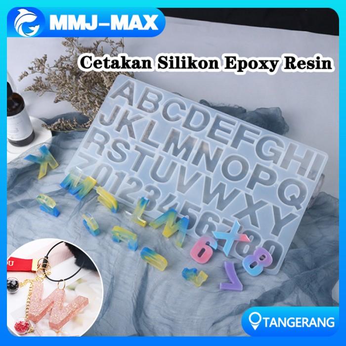 

Nubuh 38*20Cm BesarCetakan Resin Silikon Alfabet Bahasa Inggris