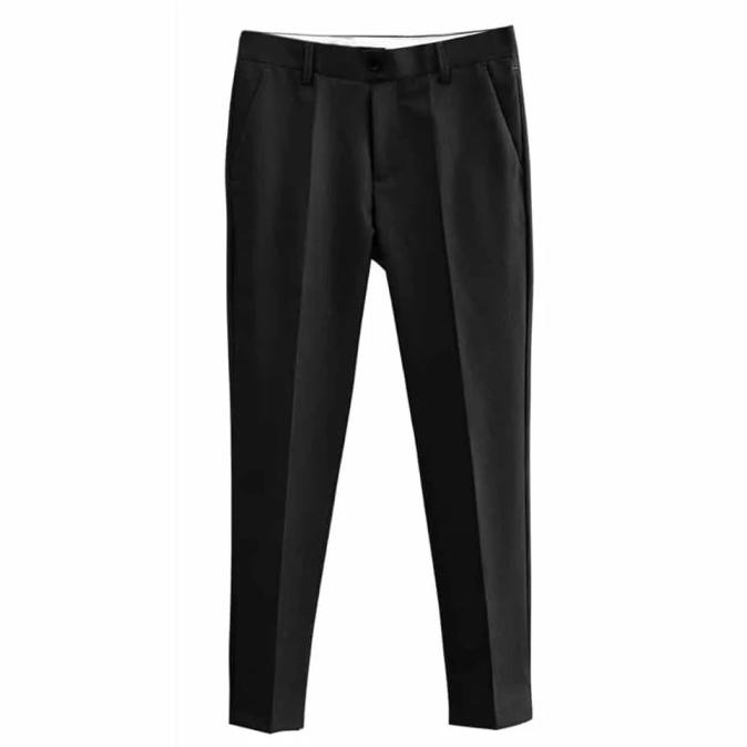 Kasual Celana Black Ankle Pants