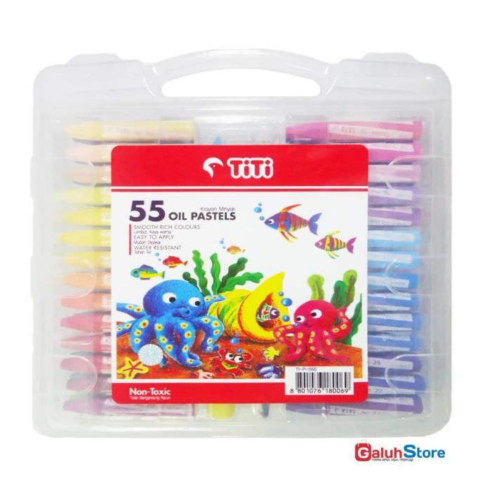 

Titi Crayon Oil Pastel 55 Warna