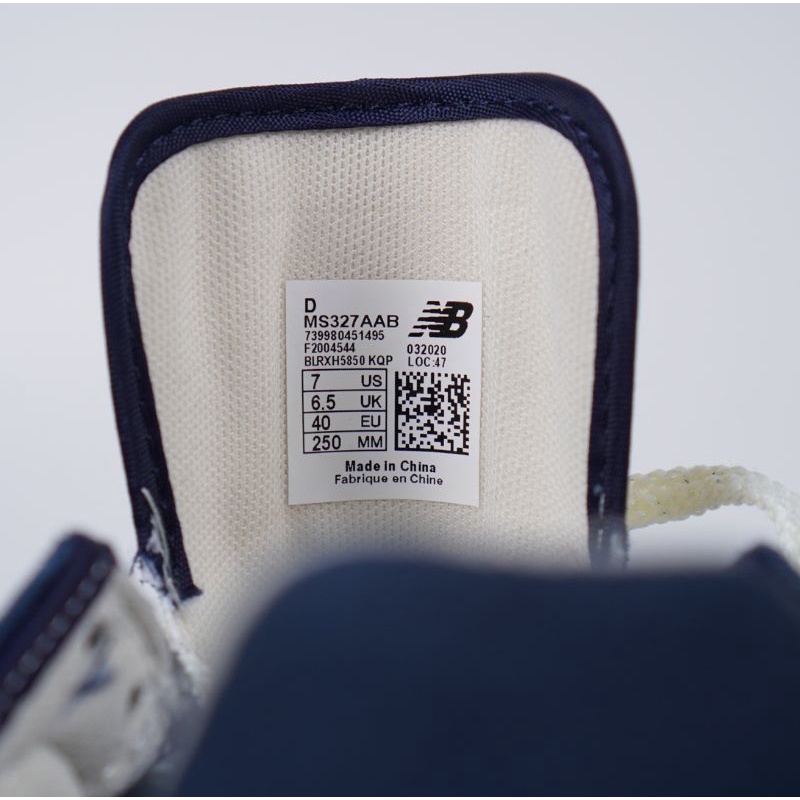 Sepatu New Balance 327 X ANB Brand Navy