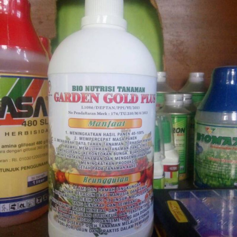 Perangsang Tunas baru Bio Nutrisi Tanaman Garden Gold Plus