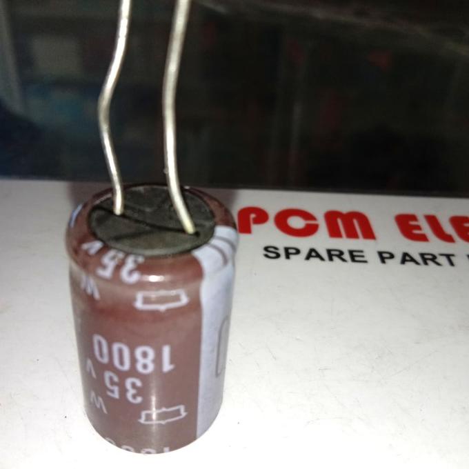 1800uf 35v 1800 1.800uf 1.800 35 Elco Capacitor Elko Kapasitor Polar pcmelektrob9090