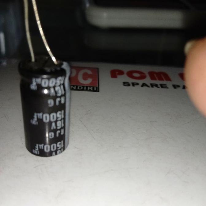 1500uf 16v 1500 1.500uf 1.500 16 Elco Capacitor Elko Kapasitor Polar pcmelektrob9090 Ayo Beli