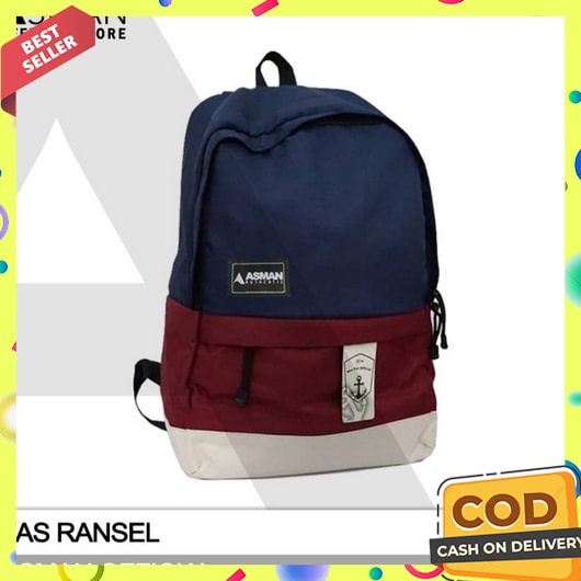 Tas Ransel Pria Terbaru 2023 Dewasa Distro Backpack Sekolah Waterproof Jumbo Keren Original Wanita B
