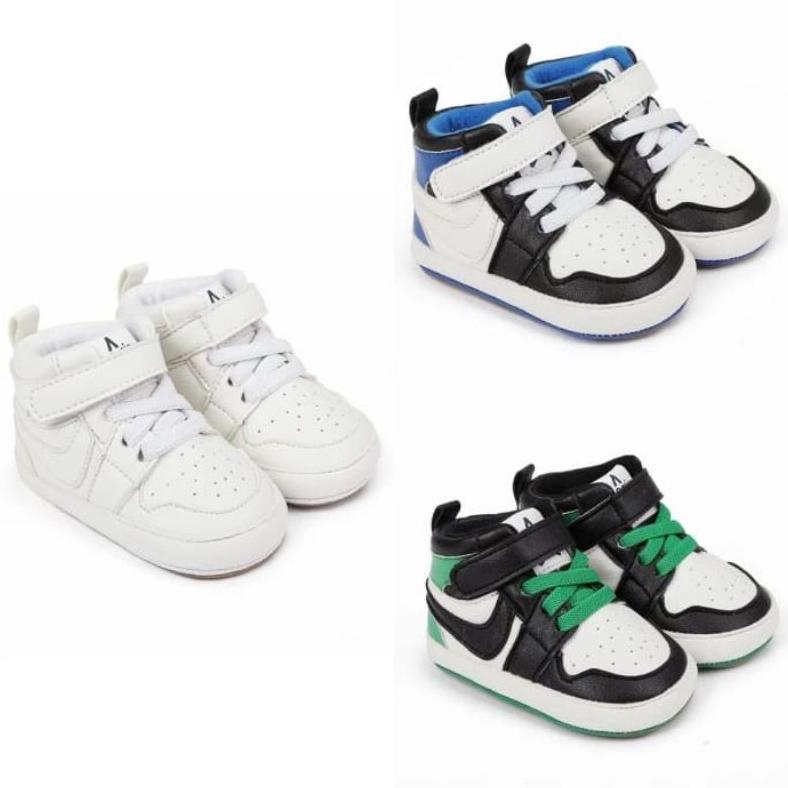 Sepatu Bayi Laki Laki 0 - 12 Bulan Terbaru / Sepatu Bayi Cowok JDN 1 3 6 9 12 Bulan Murah