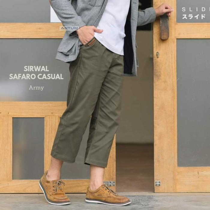 Sirwal Safaro Casual Antum Elegan. Celana Pria Casual Nyaman
