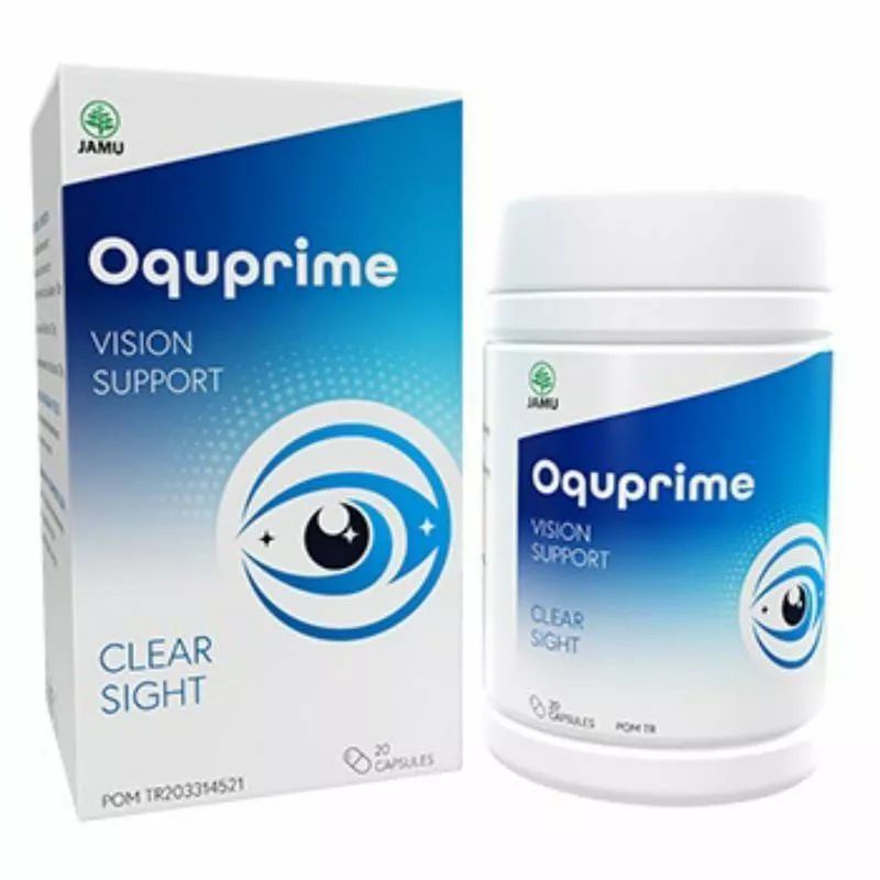 OQUPRIME 100% ORIGINAL OBAT MATA MINUS PLUS SILINDER KATARAK AMPUH