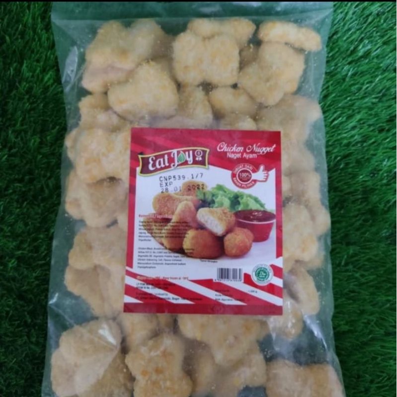 

Eat Joy Chicken Nugget 1kg Naget Ayam Eatjoy