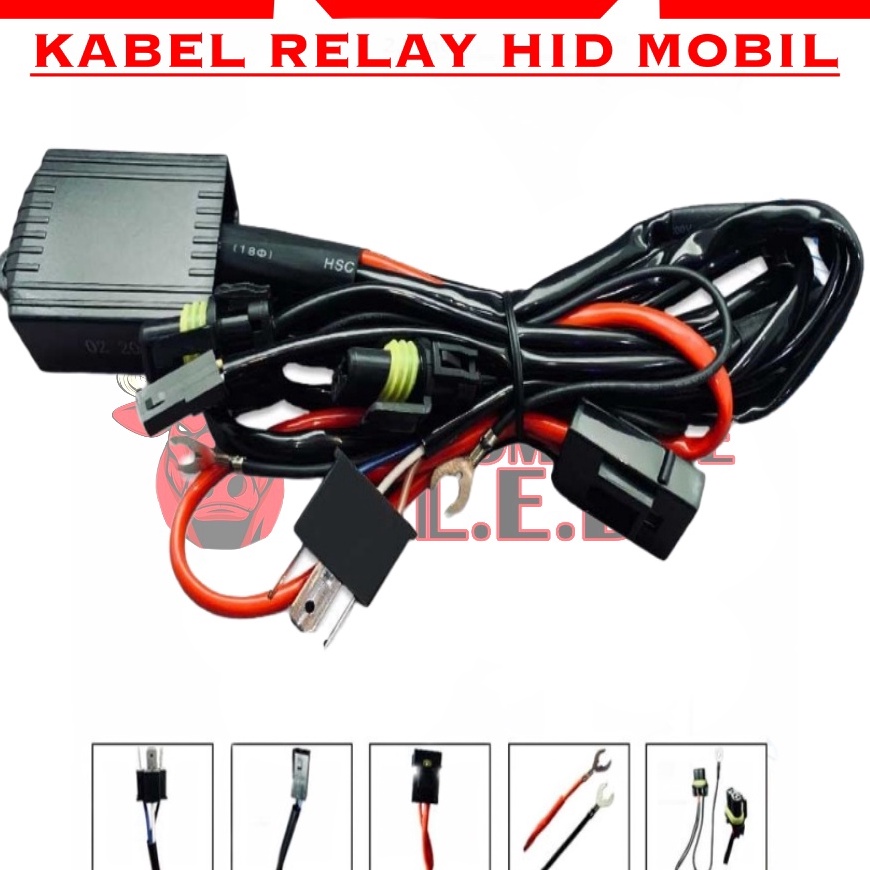 ORIGINAL KABEL RELAY BILED MOBIL RELAY SUPER 2 BILED | KABE RELAY HID MOBIL 2 LAMPU