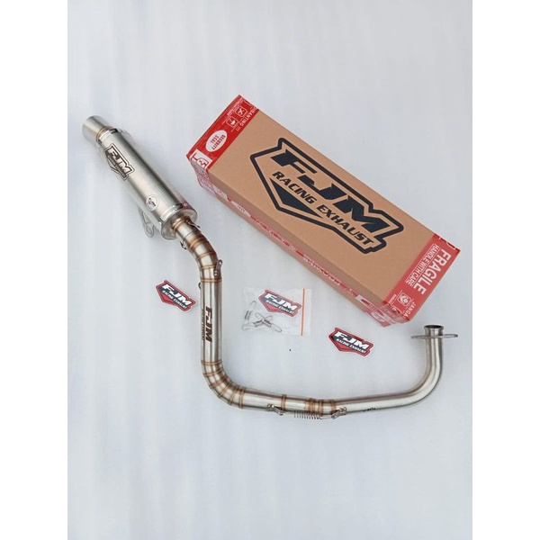knalpot vario samlong bulet polos fjm original