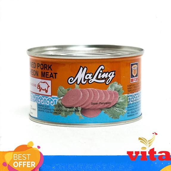 

Maling TTS Pork Luncheon Meat 397gr Best Seller