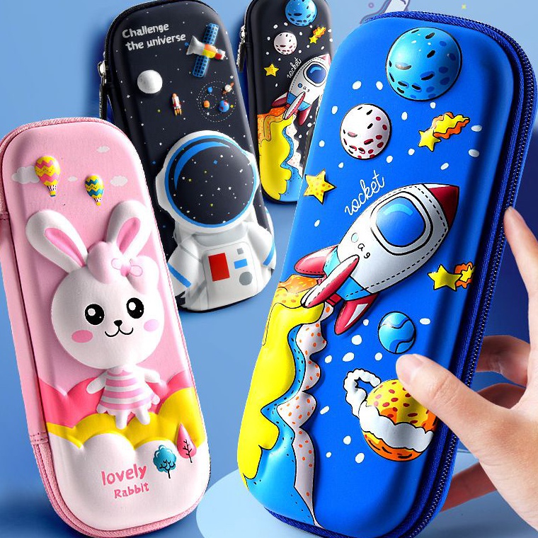 

Ready stock KOTAK PENSIL GAMBAR 3D Timbul anak smiggle Lookalike 92