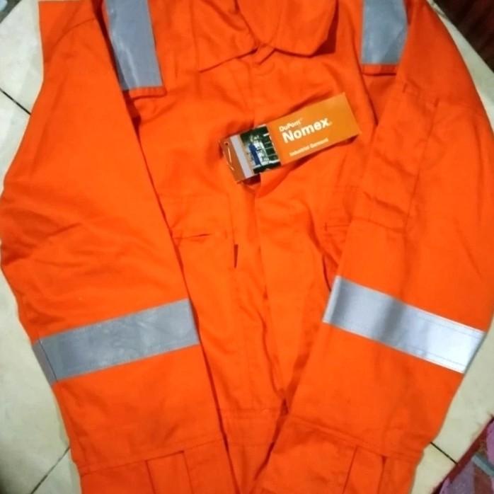 Terlaris Converall Nomex Dupont Original Orange / Dupont Nomex Bergaransi