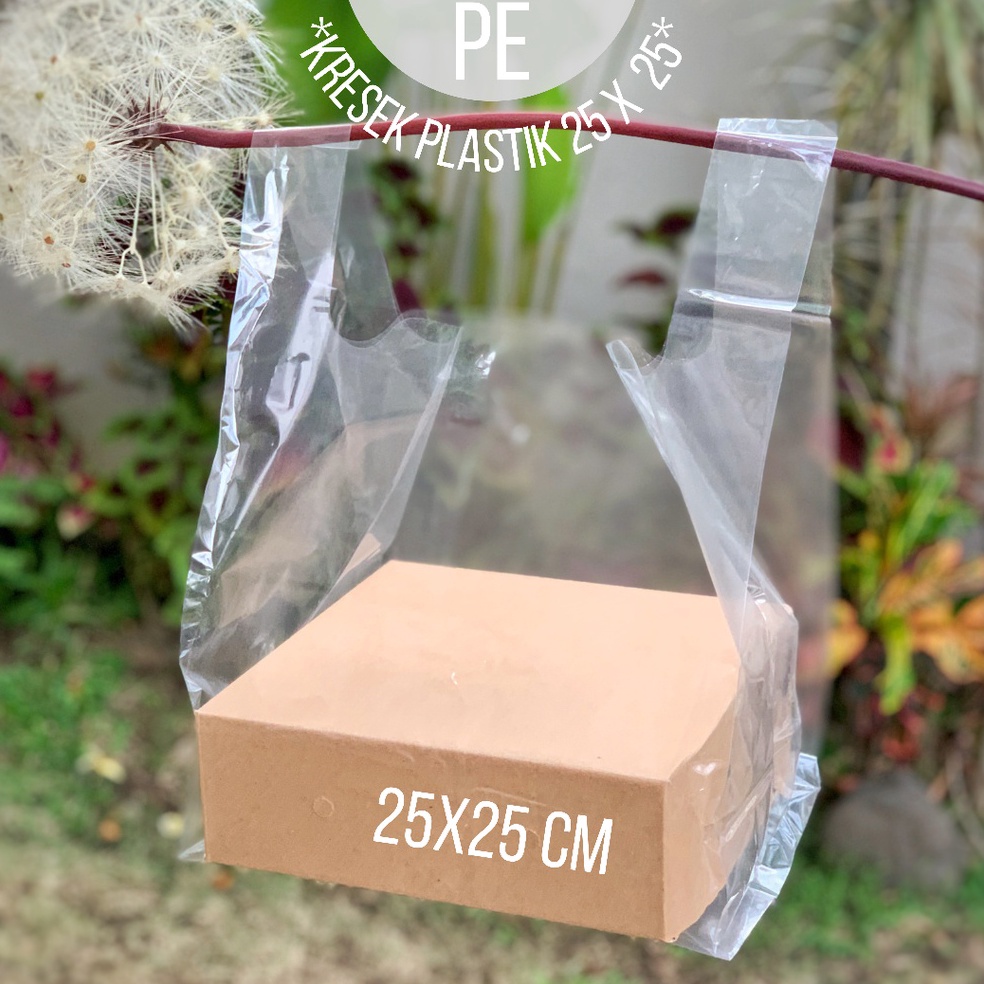

Laris tas plastik BENING isi 50 untuk dos 25 x 25 kantong PE PP TRANSPARAN tebal kresek kantung clear transparant 01S