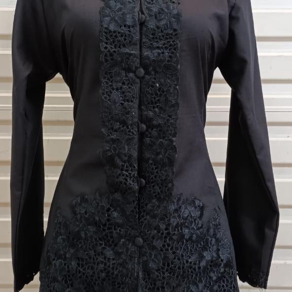 Terlaris Setelan Kebaya Encim Modern Betawi Bordir Putih Jumbo