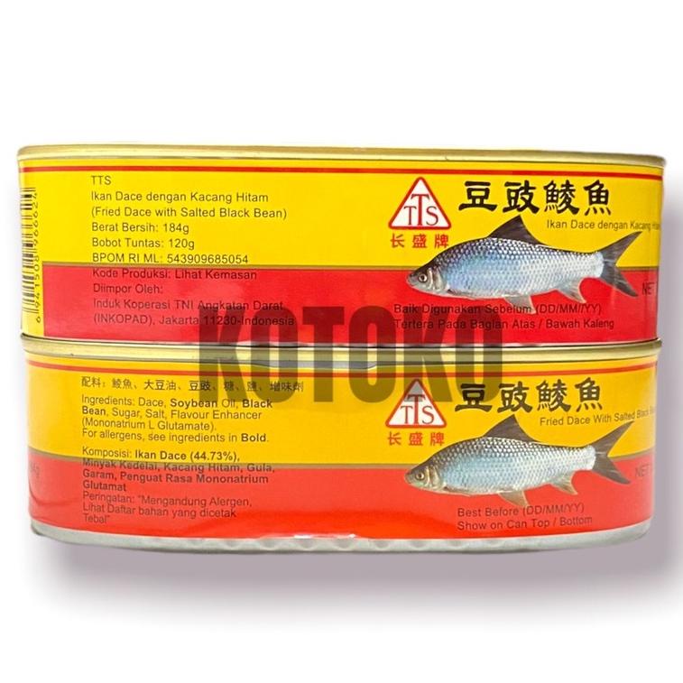 

Ikan Tausi Kaleng Salted Black Bean TTS 184gr Best Seller