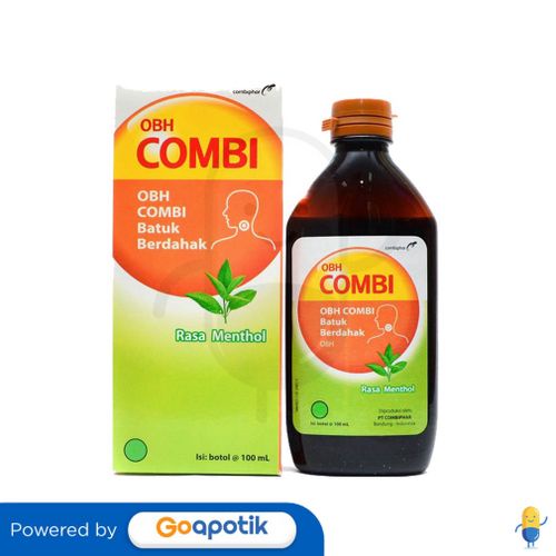 OBH COMBI BATUK BERDAHAK RASA MENTHOL 100 ML