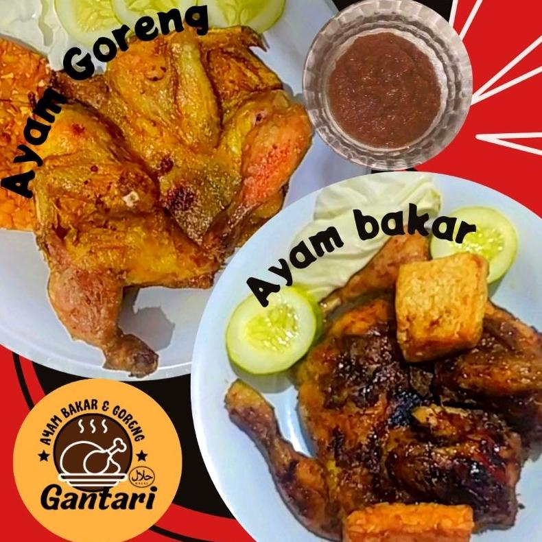 

Ayam Bakar & Goreng Gantari 1 Ekor, Free Sambal, Lalapan & Tahu Tempe Best Seller