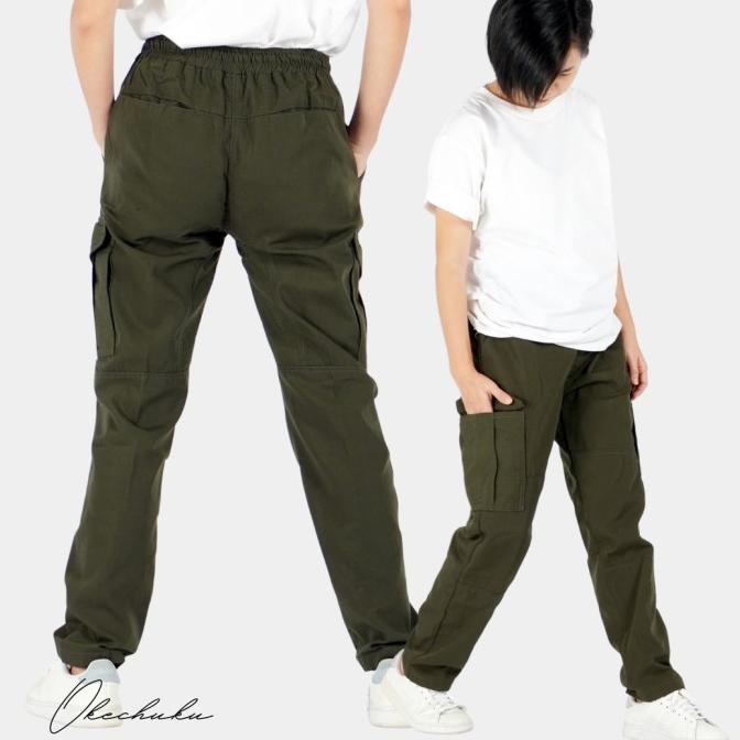 Okechuku DESSY Celana Panjang Wanita Celana Taktikal Celana Tactical