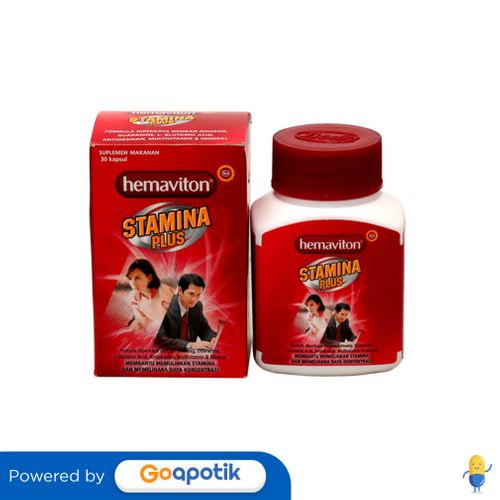 HEMAVITON STAMINA PLUS BOTOL 30 KAPSUL