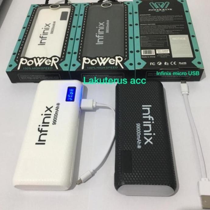 Power Bank Infinix 20000mah 99000 mah