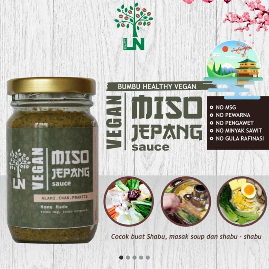 

Premium Vegan Miso Jepang / Bumbu Vegan Praktis 125 Gr Best Seller