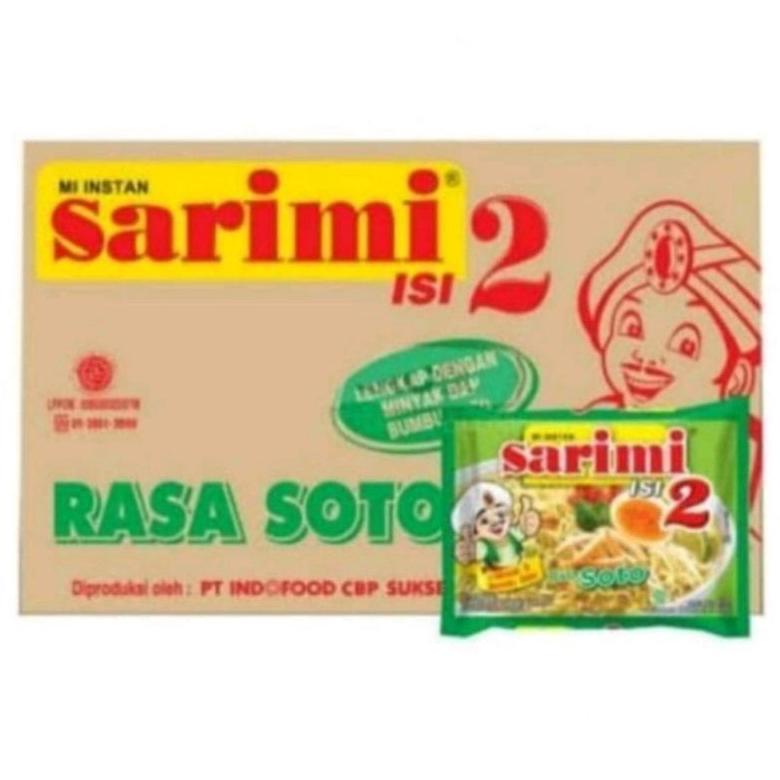 

1 DUS/24 PCS SARIMI MIE INSTAN KUAH ISI 2 115 GRAM Best Seller