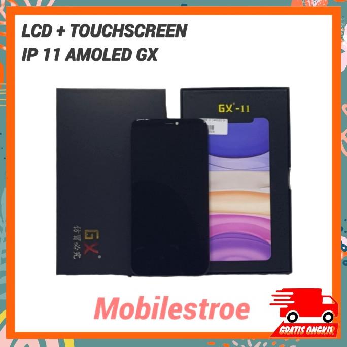 Lcd + Touchscreen Iphone 11 Amoled (Merk Gx)