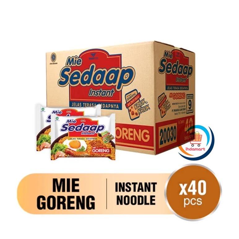 

Mie Sedaap Goreng 90 gr 1 Dus Isi 40 pcs Best Seller