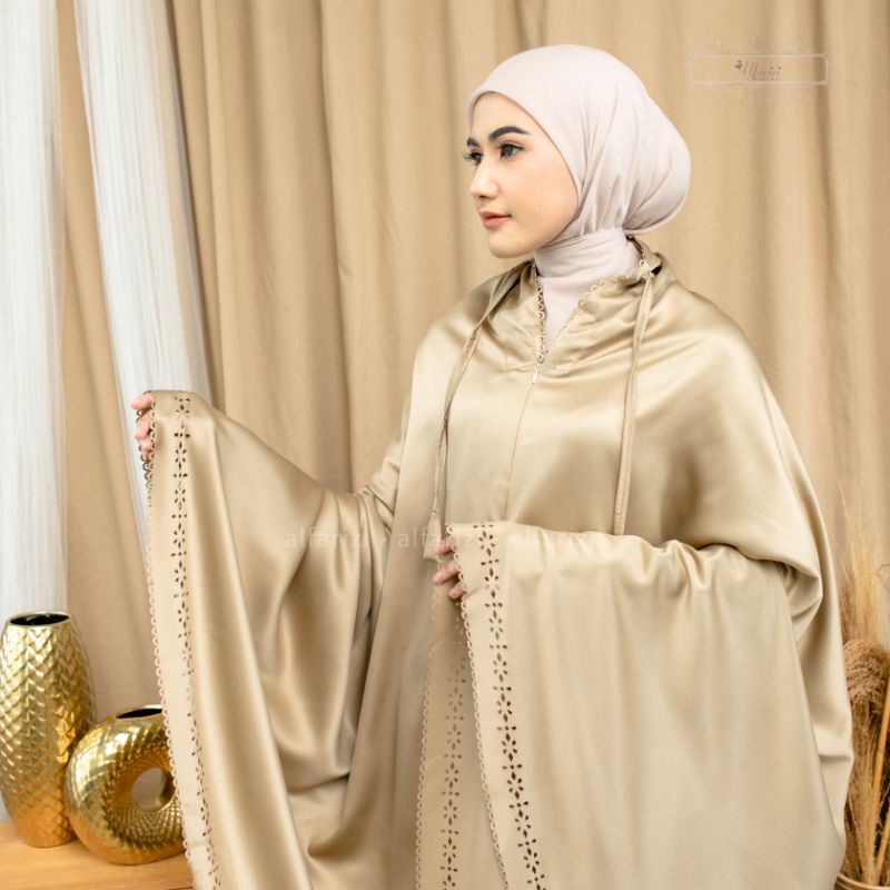 Free Tasbih - Mukena Dewasa Daily 2in1 Ameena Sutra Silk Tas Mewah