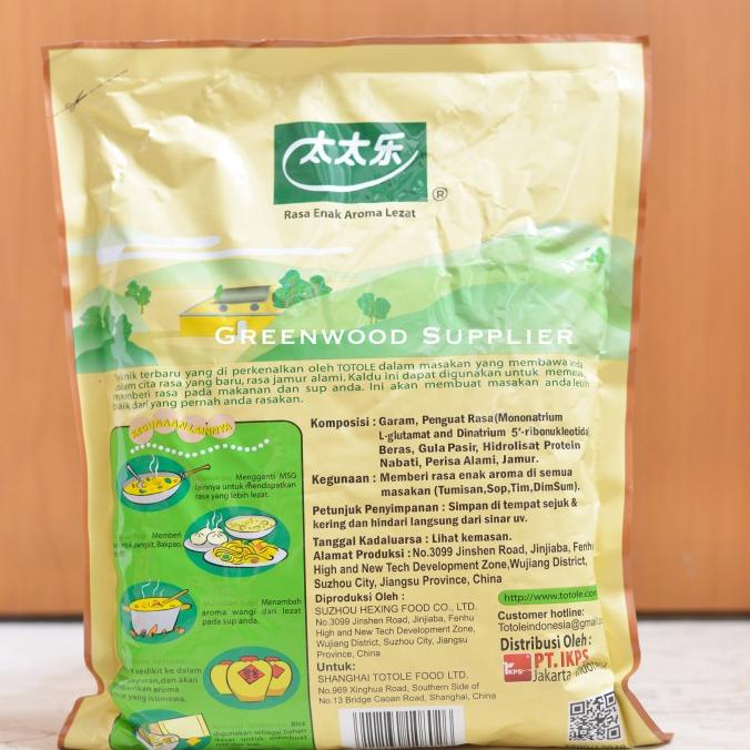 

Totole Kaldu Rasa Jamur / Mushroom Seasoning - 1KG [VEGAN & TASTY] tab02