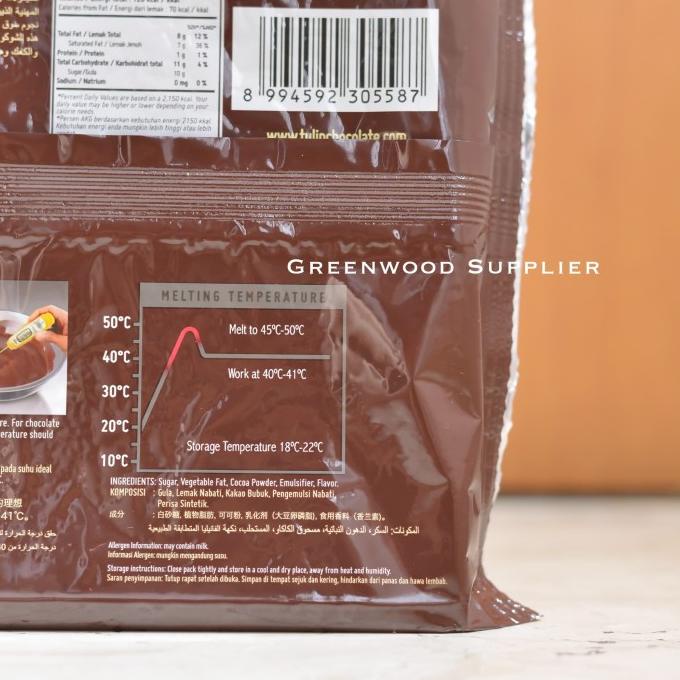 

Tulip Dark Compound Chocolate - 1KG (PREMIUM QUALITY) tab02