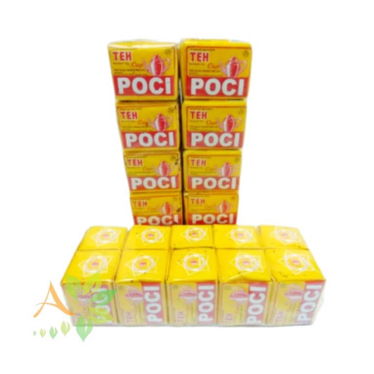 

Baru Teh Poci Kuning Teh Hijau Wangi Melati 40gx10 07F