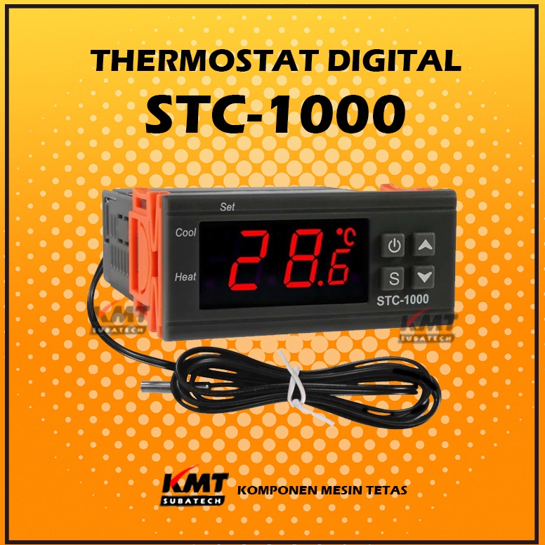 Chekout.. Thermostat Termostat Digital STC-1000 untuk Mesin Tetas Telur Full Otomatis Penetas Telur Otomatis