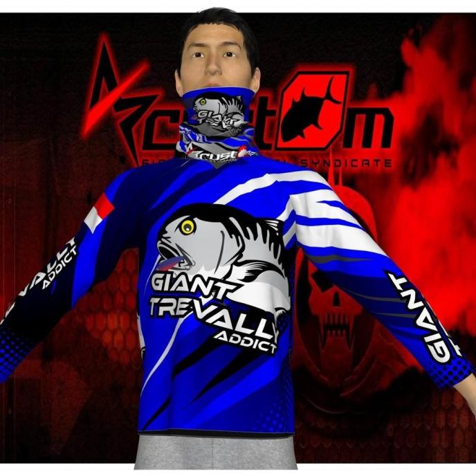 JERSEY MANCING DAN BUFF CUSTOM.
