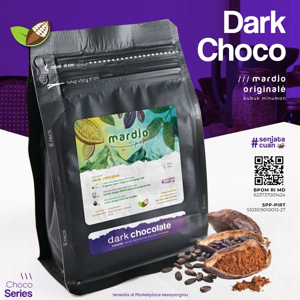 

Kirim Sekarang.. Powder Dark Chocolate 1kg I0T