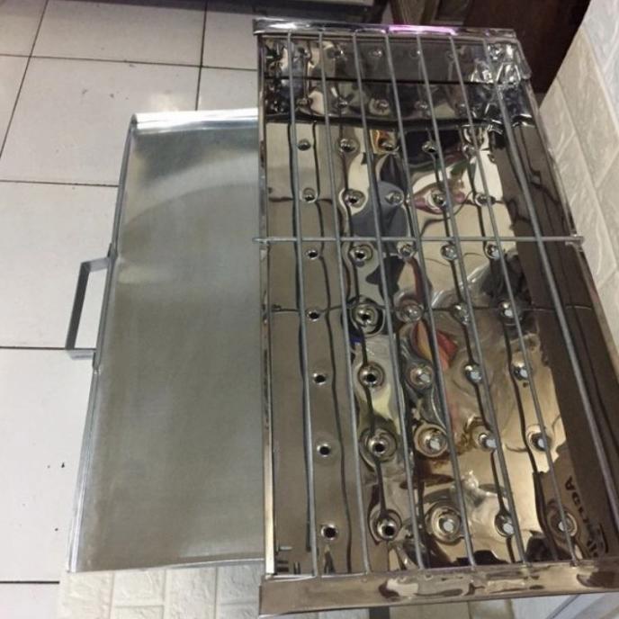 ] Bakaran sate/panggangan arang stainles