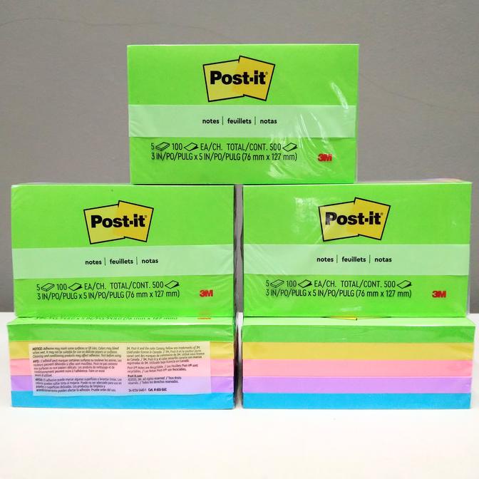 

3M post it sticky note 655-5UC