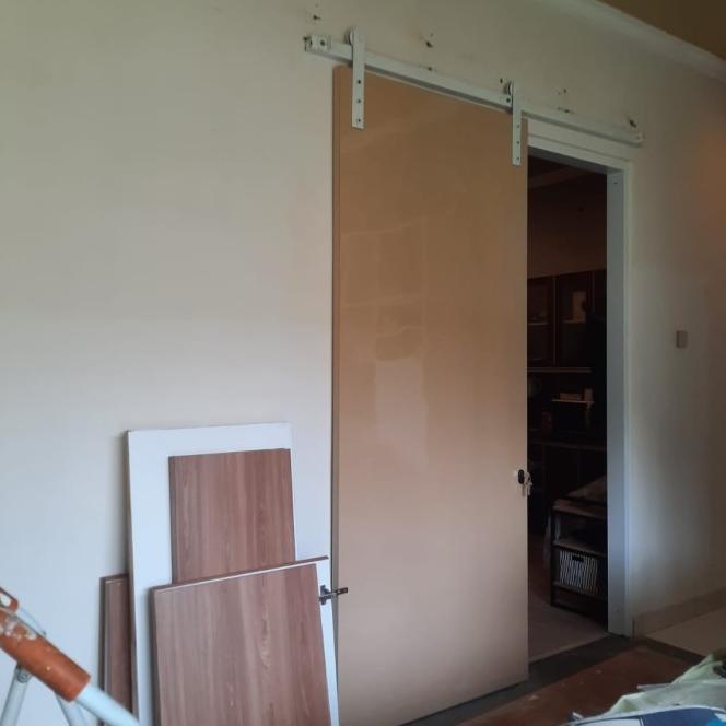 Pintu Geser Pintu Slide Hpl Minimalis